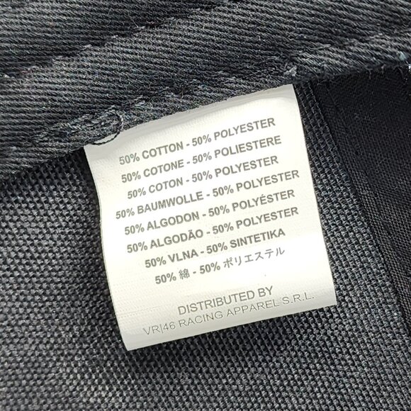 VR46 Valentino Rossi Racing Trucker Hat Black Mesh Snapback Cap OSFA - Picture 9 of 9